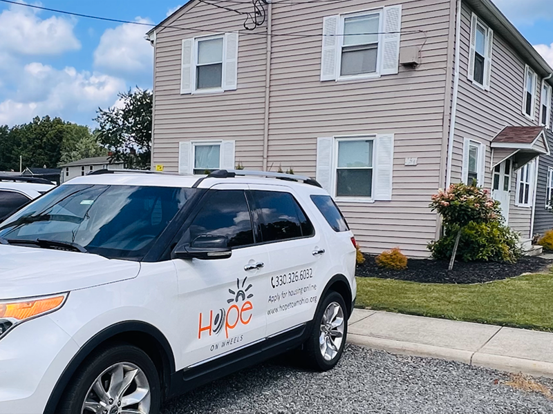 Hope on Wheels at Hope Town Recovery Housing