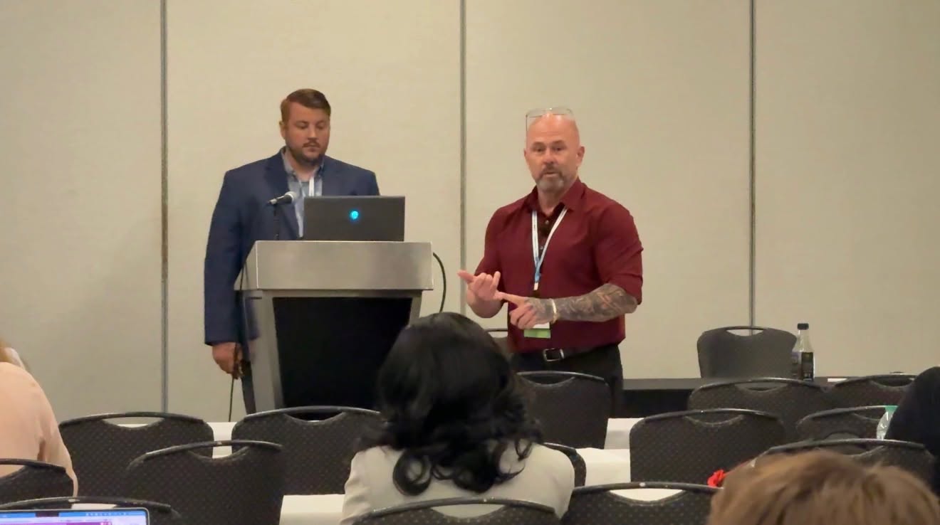 Hope Town presenting at a statewide conference